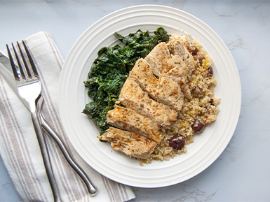 Greek Chicken with Quinoa